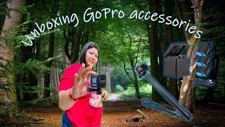 unboxing my GoPro camera accessories!