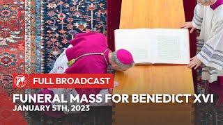 Funeral Mass for the Repose of the Soul of Pope Emeritus Benedict XVI | Jan. 5, 2023