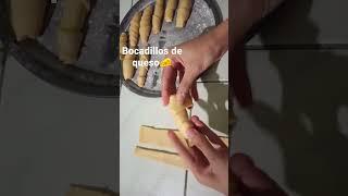 Bocadillos de queso crujientes