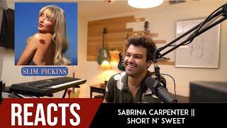 Producer Reacts to Sabrina Carpenter Album || Short n' Sweet