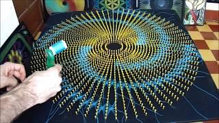 string art espiral primera parte por jorge de la tierra