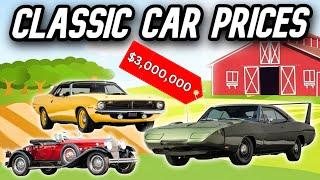 MOPAR Muscle Sells BIG: Classic Car Update