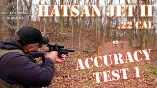 Hatsan Jet II Accuracy Test