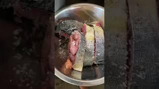 Lintang suka at pritong isada .Watch and learn how to hiwa a big fish. #momlife #lutongbahay