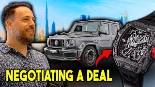 Dealing a $460,000Richard Mille 35-03 and a RARE $1,000,000 BRABUS G Wagon In Dubai 