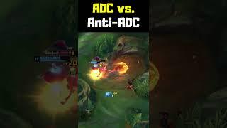ADC vs. Anti-ADC - League of Legends #shorts