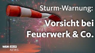 Sturmwarnung: Heftige Winde über Europa, auch Deutschland und NRW betroffen | WDR aktuell