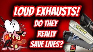 Exhausts: Do Loud Pipes Save Lives?