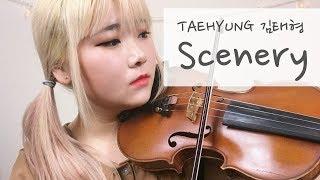 BTS V / TAEHYUNG (김태형) - Scenery (풍경) Violin Cover | YuA Violin 