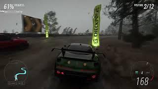 Forza Horizon 5 Gameplay - 2012 Ferrari 599XX Evolution: Volcan Sprint (Rain Storm)
