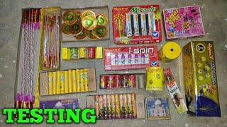 Diwali Crackers Testing || Diwali Stash Testing || CG KE EXPERIMENT ||