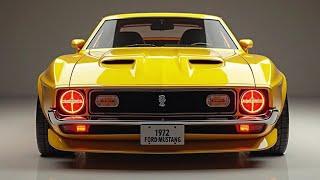 2025 vs 1972 Ford Mustang – The Ultimate Showdown! Classic Muscle vs Modern Beast!