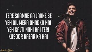 Dil Mein Chhupa Loonga - Wajah Tum Ho (Lyrics) | Armaan Malik & Tulsi Kumar | Meet Bros