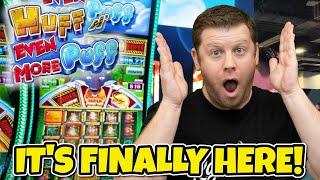 $2,500 HUFF N EVEN MORE PUFF CHALLENGE!  THE SLOT MACHINE WE HAVE ALL BEEN WAITING FOR!