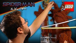 I Built the Spider-Man STATUE OF LIBERTY Battle.. In LEGO!