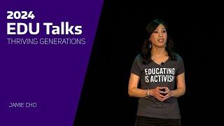 EduTalks 2024 | Jamie Cho: "Resist the Stories That Restrain Us"