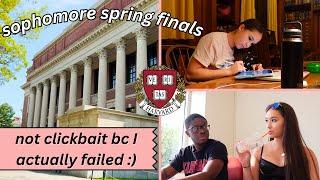 Watch me fail my Harvard finals (again) | Sophomore Spring