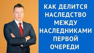 Как делится наследство между наследниками первой очереди без завещания - Адвокат по наследству