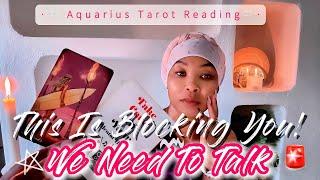 Aquarius Tarot ️ It’s Time! ️ We Need To Talk  Aquarius Tarot Reading