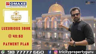 Omaxe The Resort Luxury 3BHK Flats For Sale In New chandigarh (Modern Apartment Tour India)