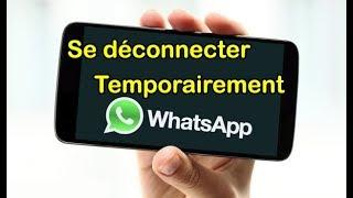 Comment Désactiver WhatsApp Temporairement, Comment se déconnecter de WhatsApp SANS Supprimer Compte