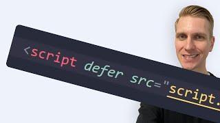 How to Link to an External JavaScript File PROPERLY in HTML (defer)