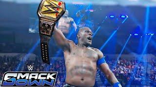 R Truth Ron Killings Vs John Cena ! R Truth Wins Undisputed Championship WWE Smackdown 20 June 2025