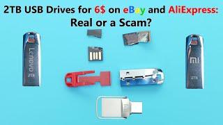 2TB USB Drives from eBay and AliExpress Real or a Scam?