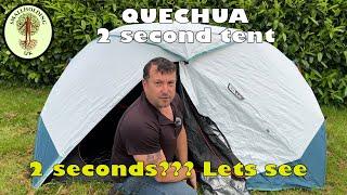 Review of Quechua Camping tent 2 Seconds Easy - 2-Person - Fresh &Black