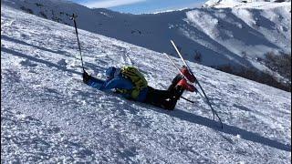 AUTO SALVATAGGIO CADUTA SCI ALPINISMO - TECNICA SALVA VITA