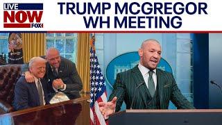 Conor McGregor meets with Trump during White House visit | LiveNOW from FOX