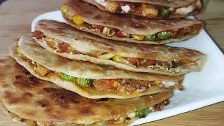 cheesy paneer tacos rcip paneer tacos recipe home made #food