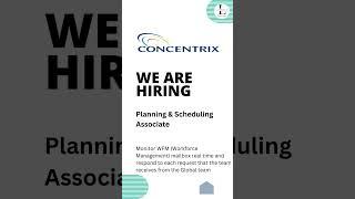 Take Your Career to the Next Level: Join Concentrix as a Planning & Scheduling Associate