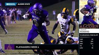 HBCU DIGITAL PLAYMAKERS Week 4 featuring Alcorn State Runningback Jarveon Howard