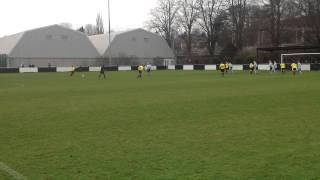 Emma Beckett with a Free Kick from 30 yards vs Coventry City Ladies Sunday 6th Jan 2013