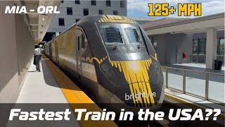 Brightline Train SECRETS Revealed! Miami to Orlando Experience