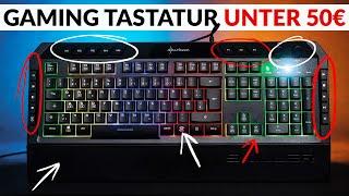 SHARKOON Skiller SGK5 Gaming Tastatur | KANN (fast) alles für 50€!