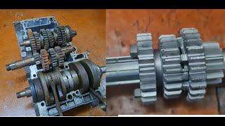 Yamaha RD/RZ Restore Part 34 - Strip lower crank case