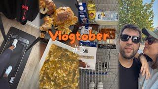 VLOGTOBER #3 | Sıradan bir gün.. Karnabahar yemeği, Metro Alışverişi, Yeni Brownie keşfi ve fazlası