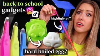 Testing Viral AMAZON GADGETS for BACK TO SCHOOL - what's worth buying!?