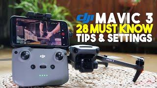 28 MUST KNOW Tips & Settings for DJI Mavic 3 | DansTube.TV