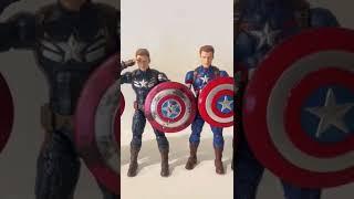 Marvel Legends: Captain America Action-Figure Collection (MCU Steve Rogers) -shorts