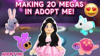 Making 20 Megas In Adopt Me!! | Filling Up My Inventory With So Many Megas!!  #adoptme #roblox