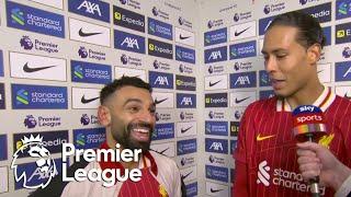 Mohamed Salah, Virgil van Dijk reflect on 'special' win v. Man City | Premier League | NBC Sports