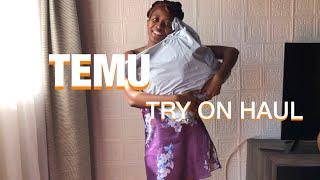 TEMU TRY ON HAUL//SOUTH AFRICAN YOUTUBER #temuhaul #haul #southafricanyoutuber