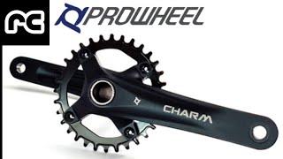 система шатунов под 1 звезду Prowheel Charm Hollowtech II с кареткой Prowheel BB73+