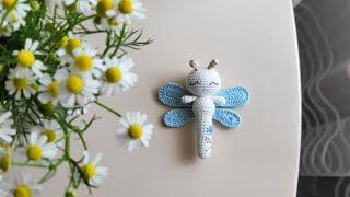 tutorial: crochet DRAGONFLY,  part 1