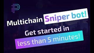 Sniper bot Tutorial - How to get started with Prodigy multichain trading bot in 5 minutes