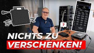 Smart Micro Solar Nulleinspeisung für 2000W Balkonkraftwerk mit Speicher