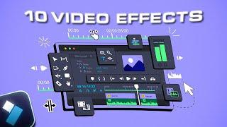 10 Video Effects to Level Up Your Editing | Filmora 14 Tutorial